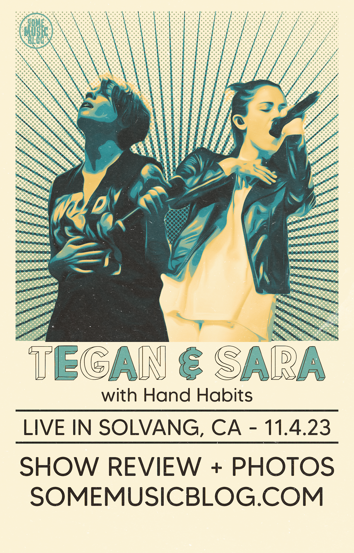 Tegan and Sara and Hand Habits in Solvang, CA November 4, 2023 Live Show Review